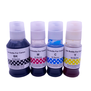 Kits de recharge d'encre à base de colorant pour bouteille 135ML 70ML GI41 compatibles pour <span class=keywords><strong>Canon</strong></span> <span class=keywords><strong>Ecotank</strong></span> G2460 G3420 encre d'impression pour imprimante à jet d'encre 4 couleurs - Product Image 2