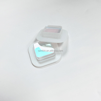 Lentille d'instrument de beauté en saphir, miroir optique en verre saphir à pas de hauteur, de petite taille, avec revêtement antireflet AR, personnalisé en usine