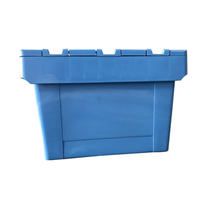 Contenedores de Plástico con Tapa Adjunta para Logística y Transporte, Cajas de Almacenamiento para Almacén - Product Image 4