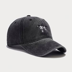 Casquette de baseball décontractée d'été pour femme, style rétro, avec broderie de chiot de dessin animé et motif canard, protection solaire pour l'extérieur - Product Image 4