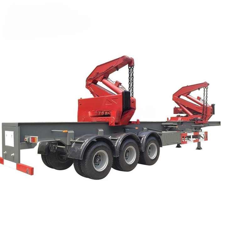 Side Load Containers 40ft container handling sidelifter self side load container semi truck ...