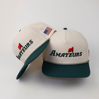 Topi Baseball 5 Panel Anti Air Grosir, Topi Golf Tali Polyester, Penutup Snapback yang Dapat Disesuaikan, Olahraga Luar Ruangan, Topi Ayah Gorras