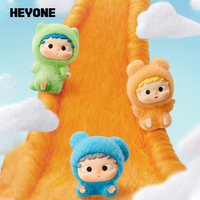 Vente en gros transfrontalière Nouveauté 2026 HEYONE OZAI MINI Abri pour animaux en fourrure PVC Peluche Échelle 1/12 Boîte mystère Collection Cadeau à Exposer