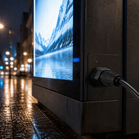Prise électrique industrielle extérieure M19 résistante à la corrosion et à l'humidité, avec verrouillage par vis, connecteur étanche IP67