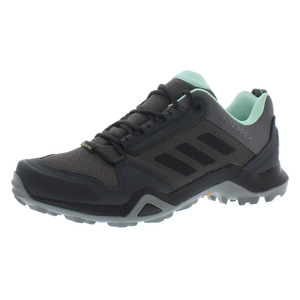 สำหรับ Adidas TERREX Ax3 GTX W รองเท้าเดินป่าผู้หญิงขนาด10.5สีเทาห้า/ดำ/เหรียญกษาปณ์ใส