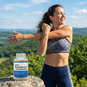 Formule Naturelle, Chardon-Marie, Curcuma, <span class=keywords><strong>Vitamine</strong></span> <span class=keywords><strong>D</strong></span>, Complément Double <span class=keywords><strong>D</strong></span>étoxifiant pour le Foie, avec Choline et <span class=keywords><strong>Vitamine</strong></span> E, Extrait <span class=keywords><strong>d</strong></span>'Eucalyptus - Product Image 6