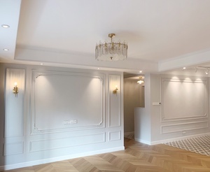 PU Material Factory PU Crown <strong>Moulding</strong> Custom Painting Wall Decorative Lines <strong>Flexible</strong> <strong>Moulding</strong> Interior Use - Product Image 5