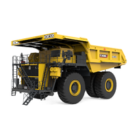 XDE320 entraînement électrique camion à benne basculante minier rigide nouveau camion lourd caméra arrière direction droite pompe à carburant Diesel moteur moteur engrenage