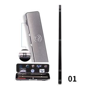 Taco <span class=keywords><strong>de</strong></span> Billar Lankou XQC-01 <span class=keywords><strong>de</strong></span> 1/2 con Unión Central Dividida, Taco <span class=keywords><strong>de</strong></span> Billar <span class=keywords><strong>de</strong></span> Madera <span class=keywords><strong>de</strong></span> Arce Resistente con Unión <span class=keywords><strong>de</strong></span> Aleación <span class=keywords><strong>de</strong></span> Aluminio, 147 cm, 0.5 kg - Product Image 3