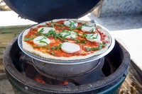 Grille de cuisson ronde en maille de qualité alimentaire pour barbecue, revêtement de cuisson pour barbecue, ensembles de service pour pique-nique et buffet, revêtement pour pizza de 290 mm pour distributeur automatique