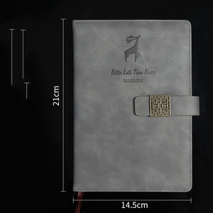 Hot-Selling Custom Logo PU <strong>Window</strong>-Shaped Magnetic Fastener A5 Notebook for <strong>Women</strong> Men Office Supplies - Product Image 5