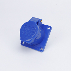 FALIANG 313 IP44 16A Industriesteckdose Wasserdicht Messing 3-polig Blau für Krankenhäuser 220V Verteilung - Product Image 2