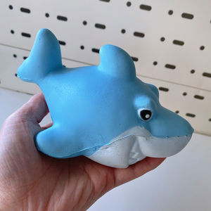 Juguete de Peluche de Tiburón de Espuma para Aliviar el Estrés, Regalo, Juguete de Tiburón de Espuma, Bienvenido OEM - Product Image 1