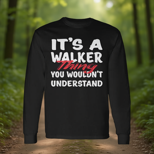 T-shirt à manches longues Walker : C'est une chose qui appartient à Walker, tu ne l'aurais pas compris. - Product Image 3