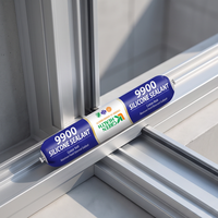 Scellant silicone structurel neutre 9900, résistant aux intempéries, qualité construction, pour l'étanchéité des portes, fenêtres, pierres et façades