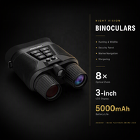 Jumelles de vision nocturne pour exploration de grottes, capteur CMOS Starlight, obscurité totale, qualité professionnelle