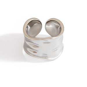 Heart Shape Stainless Steel <b>Ring</b> Unisex Fashion Jewelry Any Occasion JZ21524S - Product Image 5