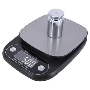 5kg Division 0,1g wasserdichte digitale Küchen waage Wasch bare elektronische Lebensmittel-Diät-Waage zum Backen Kochen Maximal 10kg - Product Image 2