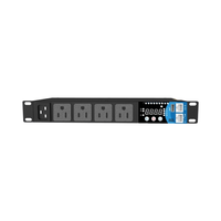 PDU intelligent personnalisable 120V 15A NEMA 4 ports avec contrôle par minuterie, réinitialisation, mémoire, protection contre les surtensions, MQTT, Modbus, DHCP, USB, industrie, IDC