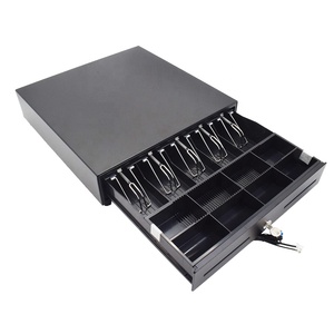 Chất Lượng Tuyệt Vời 405 Ngăn Kéo Tiền Mặt 5 Hóa Đơn Clip + 8 Tiền Xu Tiền Mặt Đăng Ký Hộp Ngăn Kéo Hộp Tiền Mặt Hộp Tiền - Product Image 2