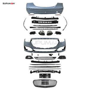 Kit de pare-chocs arrière avant Performance noir brillant SPM pour accessoires de kit carrosserie Mercedes benz classe E w213 <span class=keywords><strong>2018</strong></span> 2019 2020 2021 2022 - Product Image 5