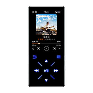Lecteur MP3 portable HiFi sans perte avec écran de 2,4 pouces, lecteur MP4, radio FM, Bluetooth, appareil audio multifonction pour étudiants - Product Image 1