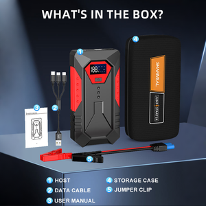 <span class=keywords><strong>Arrancador</strong></span> de Coches <span class=keywords><strong>Portátil</strong></span> de 8000mAh, Batería Externa de 12V, Potenciador de Batería <span class=keywords><strong>Portátil</strong></span> <span class=keywords><strong>para</strong></span> Coche - Product Image 6