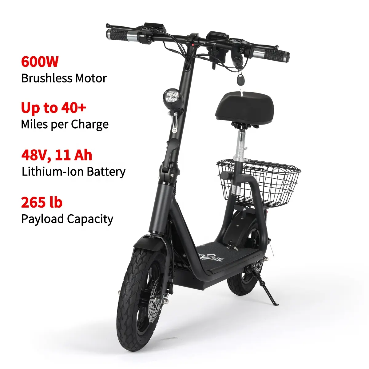 600W 48V UK Germany Warehouse SPETIME S5 PRO Escooter 2 Wheels 12'' Foldable Dropshipping Mi Electric Scooter