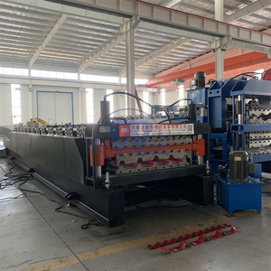 China Factory Supply Double Layer Metal Panel Making Machine Corrugated <b>Sheet</b> Making Machine Trapezoidal <b>Sheet</b> Making Machine - Product Image 1