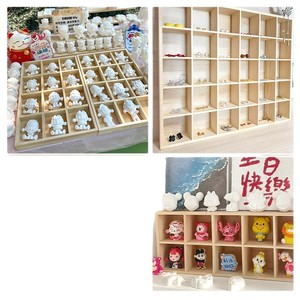 Caja de almacenamiento de escritorio de madera, organizador de 9 compartimentos para uso en oficina y guardería - Product Image 5