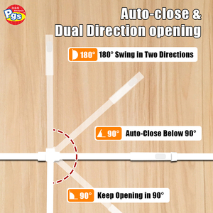 MFF001 Baby Safety Door Stair Gates Easy Installation Pet and Child Safety Gate Metal Baby Gates - Product Image 6