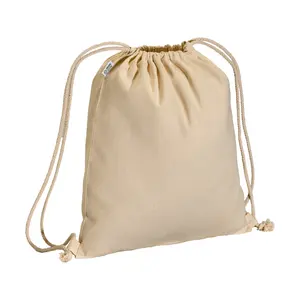 Sac à dos en coton biologique 220gr, merchandising durable - Product Image 1