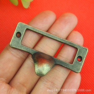 มือจับลิ้นชักโลหะผสม Little Hands ขนาด 54x20 มม. อุปกรณ์ฮาร์ดแวร์ที่ทนทาน - Product Image 3