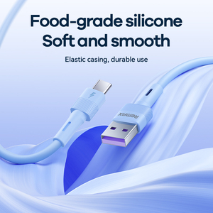 Remax <span class=keywords><strong>Leya</strong></span> Series 2.4A Cable de datos de silicona líquida de carga rápida Cable de datos móvil de la serie 2. 2 2. - Product Image 5