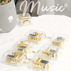Carillon in Metallo Mini Ever Bright a Manovella <span class=keywords><strong>con</strong></span> Musica Personalizzabile e Durata del Suono di 30 Secondi per Regali di Compleanno - Product Image 5