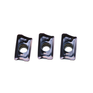 Plaquettes de fraisage en carbure à émbout carré haute performance AOMT123608PEER-M, revêtement PVD, OEM, pour acier inoxydable et fonte, marque ACME - Product Image 5
