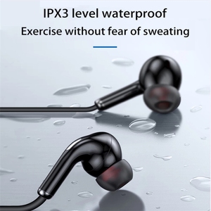 Auriculares magnéticos inalámbricos, compatibles con Bluetooth, banda para el cuello, estéreo, deportivos, impermeables, con cancelación <span class=keywords><strong>de</strong></span> ruido - Product Image 3
