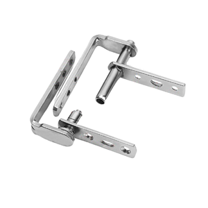 Bisagra de puerta de media cintura de rebote automático de acero inoxidable 304 cierre suave bidireccional para uso en hoteles Barra de pivote libre y puerta de mezclilla - Product Image 2
