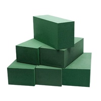Blocs de mousse floraux colorés Mousse de fleur florale en plastique