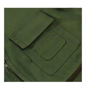 الصيف رقيقة تنفس سترة مريحة الرجال بلا أكمام رخيصة سترة العمل الآمن مصنع مخصص - Product Image 6