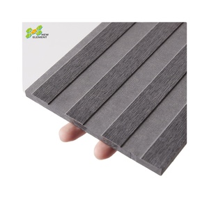 Chống cháy sóng trang trí rãnh fibre xi măng tấm Tường Trọng lượng nhẹ ngoài trời bên ngoài bức tường tấm ốp - Product Image 3