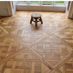 Parquet en bois multicouche AVANTIMORA Asian E0 E1 Quiet Matte Grade AB 12mm, style Versailles, pour cave à vin - Product Image 1