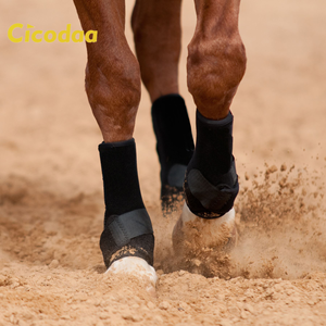 أحذية ركوب الخيل، واقي ساق الحصان، حماية أرجل الخيول، أحذية خيل قابلة للتعديل من النيوبرين - Product Image 1