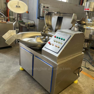 Nouveau mélangeur-coupeur industriel à grande vitesse en acier inoxydable Ruikang 80L pour saucisses et aliments - Product Image 3