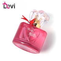 Nouveau design Devi – Flacons de parfum cylindriques en verre 50 ml, rose poudré, flacon de parfum rechargeable avec pompe vaporisateur vide