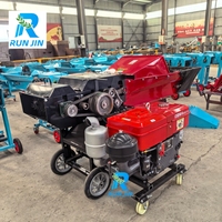 Broyeur de fourrage 8000 kg/h avec chaîne, hacheuse automatique d'herbe pour l'alimentation du bétail en ferme laitière