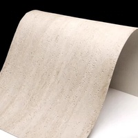 mcm Flexible Stone Flexi Stone Travertine Pierre souple imperméable et ignifuge pour la décoration murale extérieure et le revêtement mural