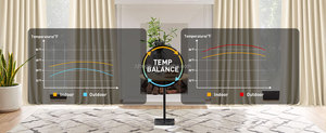 Rideaux occultants modernes en mélange de lin, économiques en énergie, écologiques, imperméables, avec isolation thermique et cantonnières pour une intimité accrue - Product Image 5