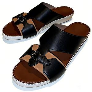 Sandalias SHIKOL para Hombre, Estilo Árabe, Cómodas, de Cuero Italiano, Venta al por Mayor de Fábrica, Originales de Oriente Medio - Product Image 3