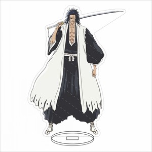 Figura de Acrílico de Anime Bleach, Estilo <span class=keywords><strong>34</strong></span>, Soporte de Acrílico de Anime, Figura de Kurosaki Ichigo de Bleach, Base de Exhibición de Anime para Escritorio - Product Image 3